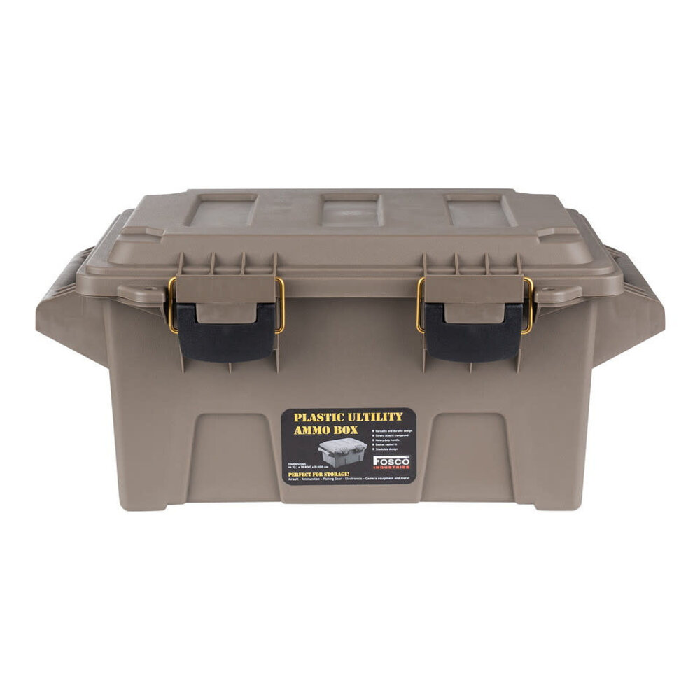 Fosco Plastic Ammo / Utility Box Compact Dark Earth