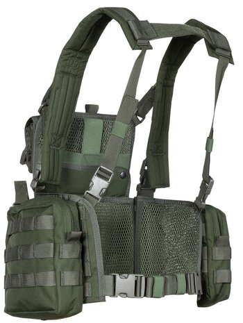 Warrior Assault Systems 901 M4 Chest Rig Elite 4 OD Green