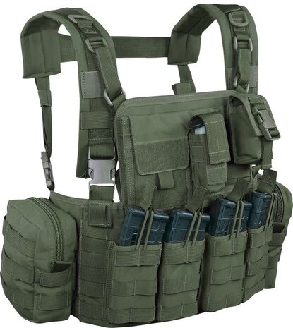 Warrior Assault Systems 901 M4 Chest Rig Elite 4 OD Green