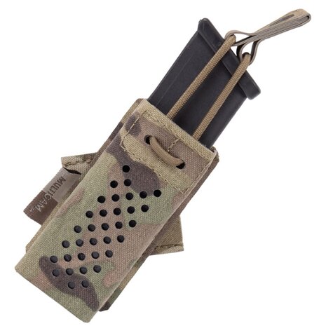 Warrior Assault Systems Aero Light Single 9mm 45° Mag Pouch Multicam