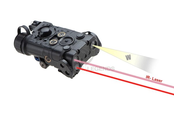 WADSN L-3 NGAL Illuminator / Laser Module Red + IR Black