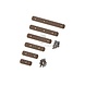MP Rail Set 6-Pack for Keymod & M-LOK Dark Earth
