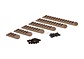 Rail Set 6-Pack for Keymod & M-LOK Dark Earth Rail Set 6-Pack for Keymod & M-LOK Dark Earth