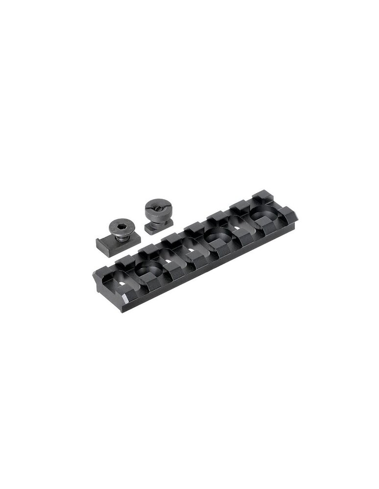 5KU 7 Slots Picatinny Rail for M-LOK Mount Black 5KU 7 Slots Picatinny Rail for M-LOK Mount Black