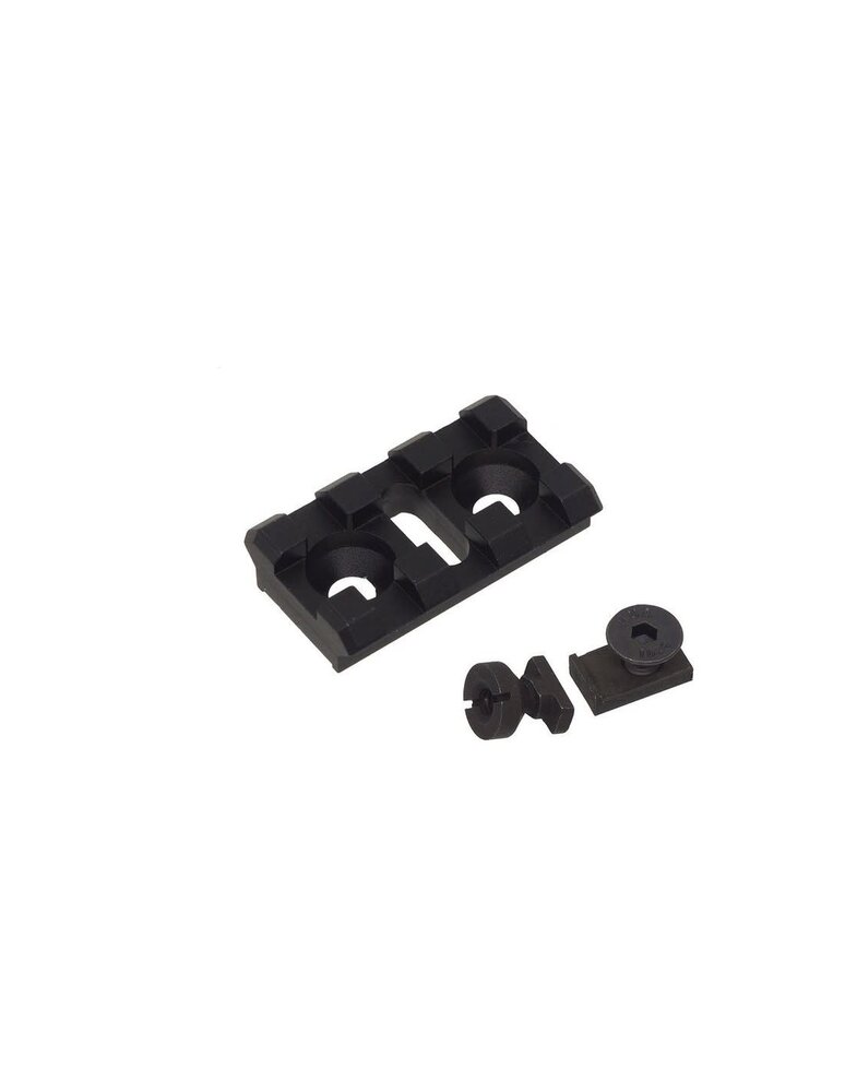 5KU 3 Slots Picatinny Rail for M-LOK Mount Black 5KU 3 Slots Picatinny Rail for M-LOK Mount Black