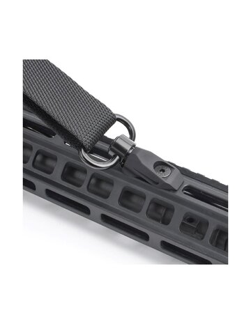 Metal Angled QD Sling Mount for M-LOK / Keymod Black
