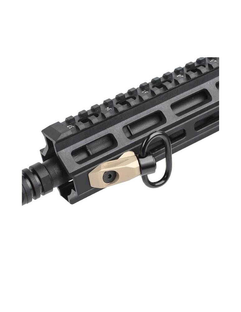 Metal Angled QD Sling Mount for M-LOK / Keymod Dark Earth Metal Angled QD Sling Mount for M-LOK / Keymod Dark Earth