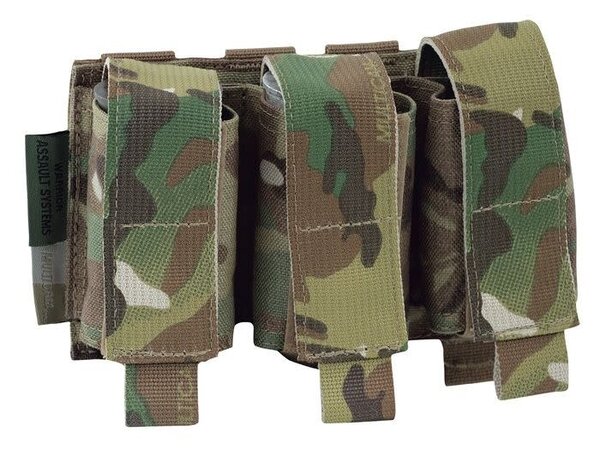 Warrior Assault Systems Triple 40mm Grenade Pouch Multicam