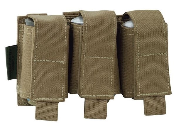 Warrior Assault Systems Triple 40mm Grenade Pouch Coyote