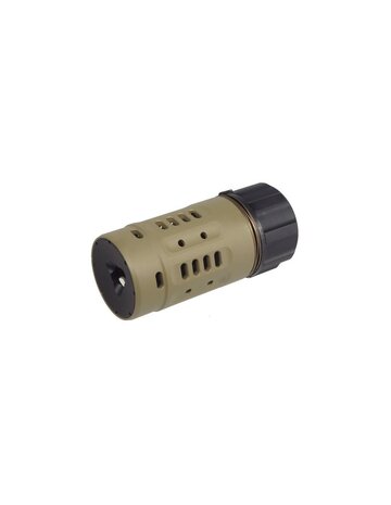 5KU Pyro Enhanced Muzzle Brake 14mm CCW Tan