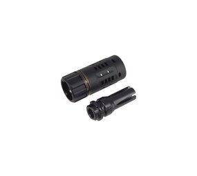 5KU Pyro Enhanced Muzzle Brake 14mm CCW Black