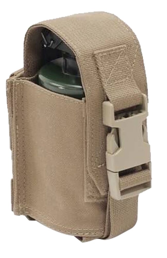 Warrior Assault Systems Single Smoke Grenade Pouch Coyote