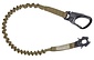 Personal Retention Lanyard FROG Clip + TANGO Carabiner Coyote