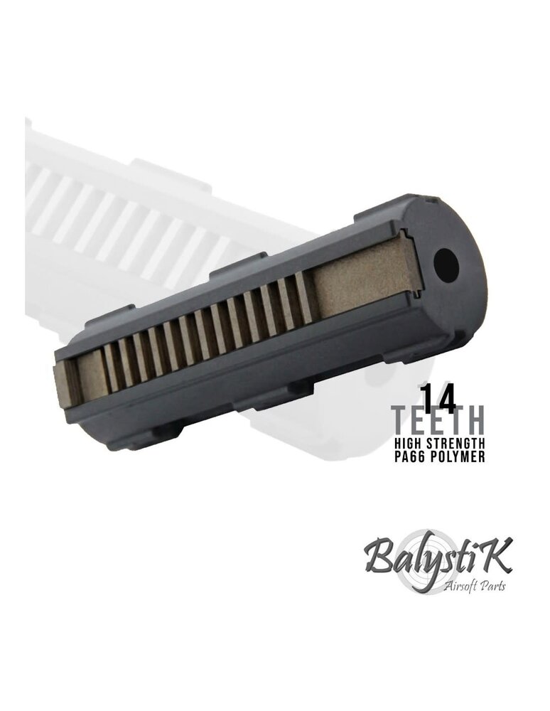 Balystik Lightweight 14 Teeth Steel Piston