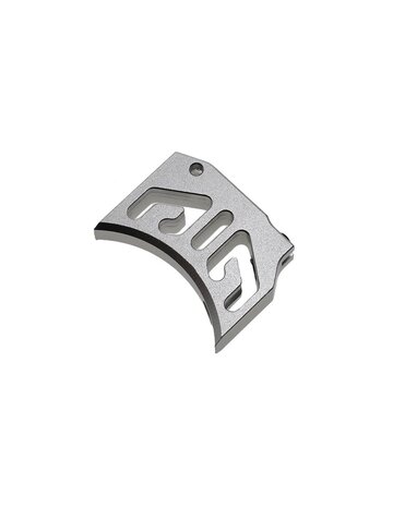 CowCow Technology Aluminium Trigger T1 for Hi-Capa / 1911 Silver