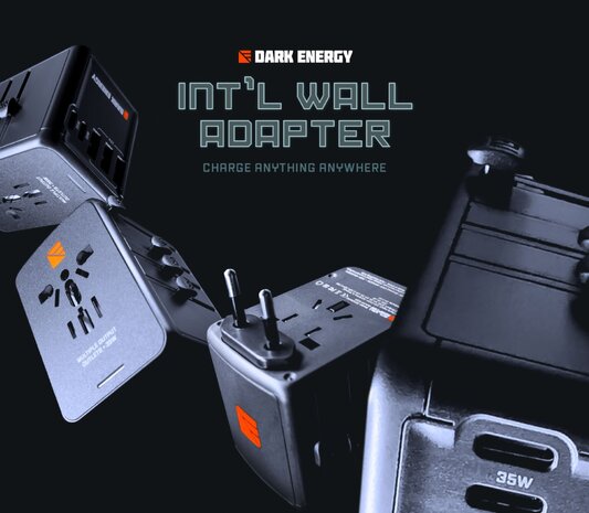 Dark Energy 35W International Wall Adapter Charger