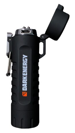 Dark Energy Plasma-Lighter Black