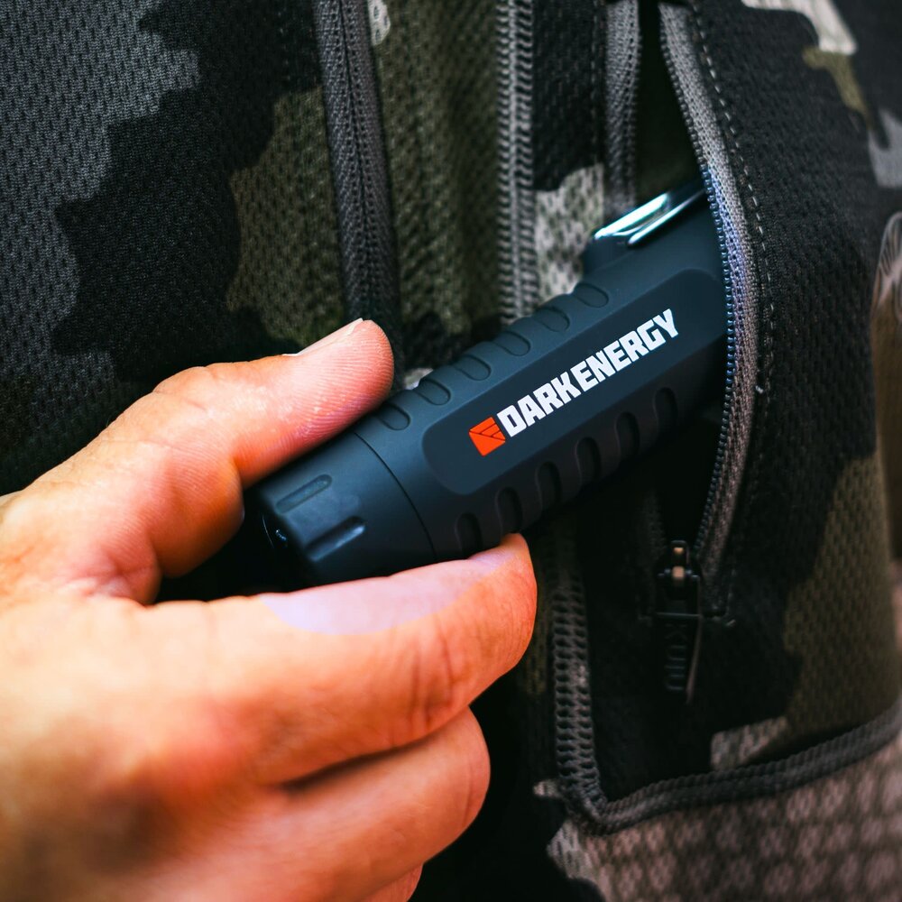 Dark Energy Plasma-Lighter Black