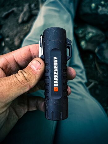 Dark Energy Plasma-Lighter Black