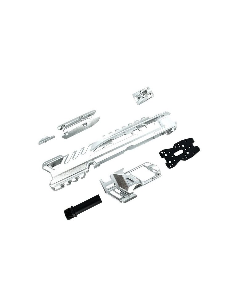 CTM Tactical FUKU-2 AAP-01 Upper Baby Shark Cut Out Silver