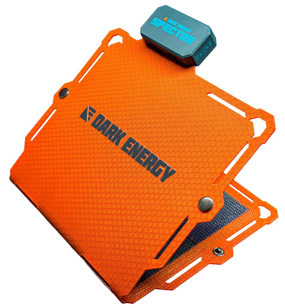 Dark Energy Spectre 8W Foldable Solar Panel Orange