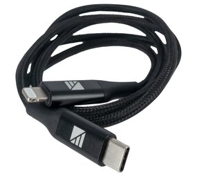 Dark Energy USB-C to Lightning Charging Cable 91cm Black