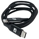 Dark Energy USB-C to Lightning Charging Cable 91cm Black