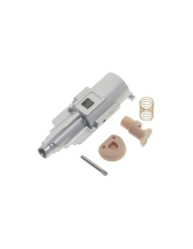 CowCow Technology CNC Aluminum Nozzle Complete Set for AAP-01 Silver