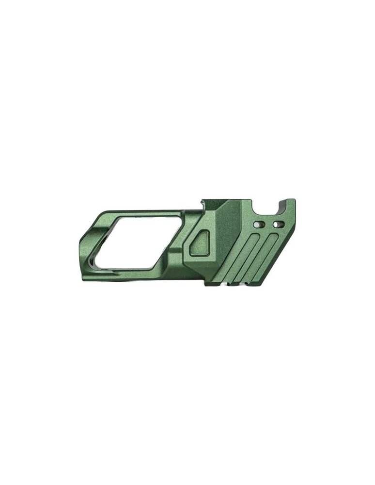 CTM Tactical FUKU-2 CNC Baby Shark Compensator for AAP-01 Army Green