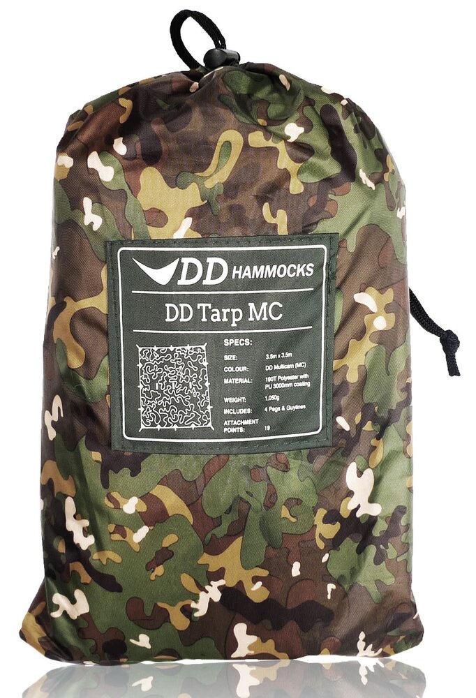 DD Hammock Tarp 3,5 x 3,5 Multicam