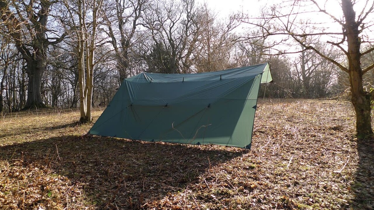 DD Hammock Tarp 5 x 5 OD Green