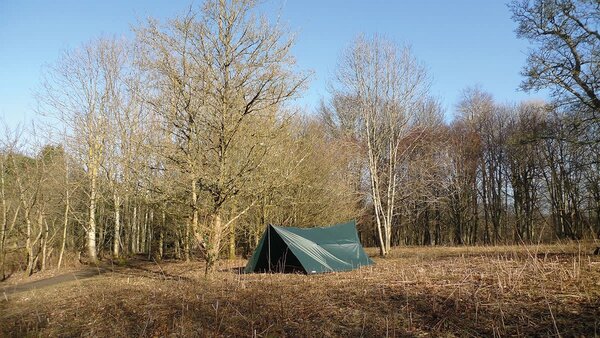 DD Hammock Tarp 5 x 5 OD Green