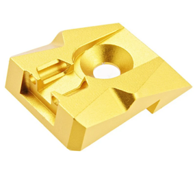 Dr. Black Hi-Capa 4.3 Aluminium Fibre Optic Rear Sight Gold