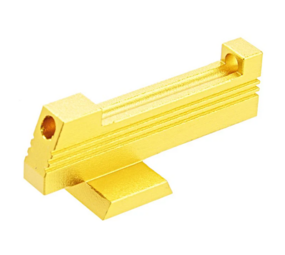 Dr. Black Hi-Capa Aluminium Fiber Optic Front Sight Gold