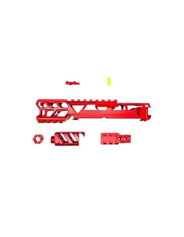 CTM Tactical FUKU-2 CNC Upper Set Short Cut Out for AAP-01 Red / Gold