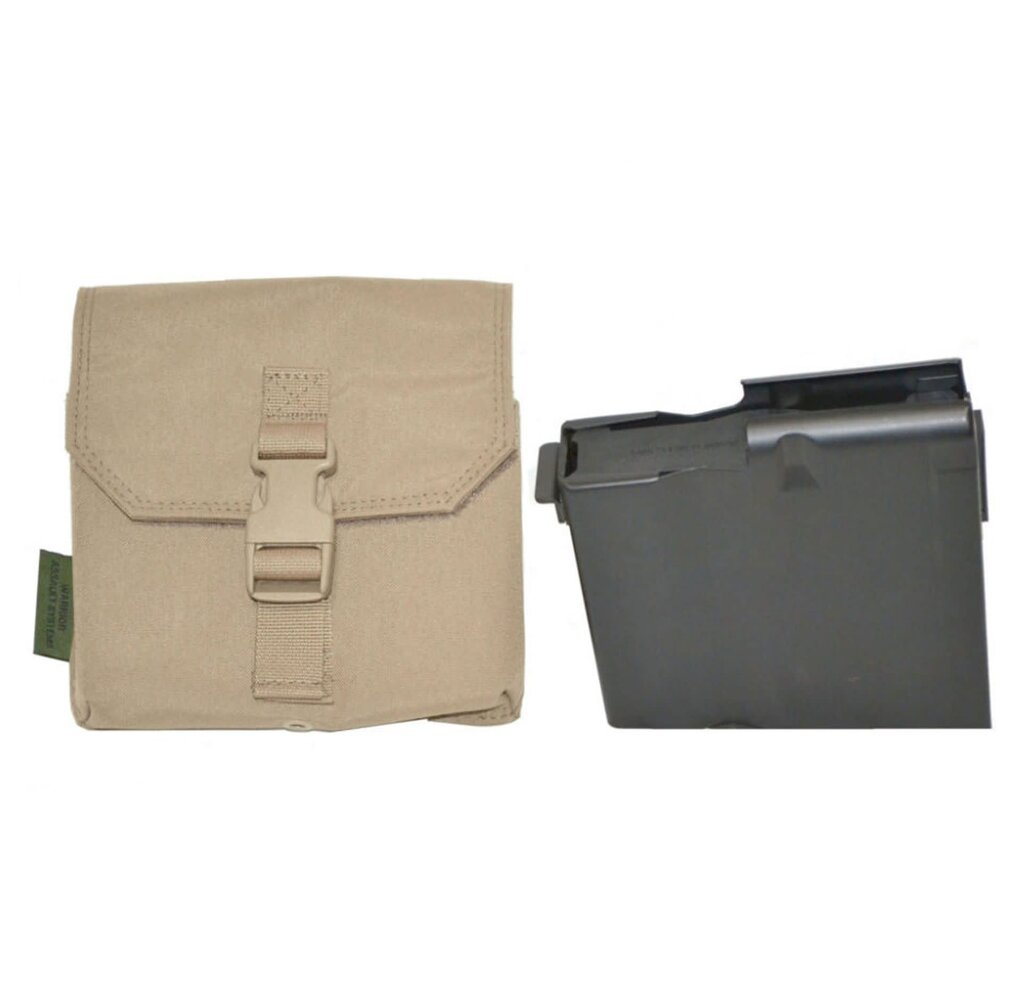 Warrior Assault Systems 50 Cal Magazine Pouch Coyote