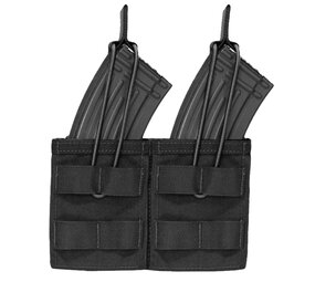 Warrior Assault Systems Double Open Mag Pouch AK47/74 Black