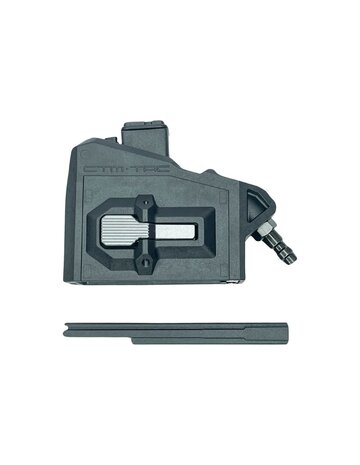CTM Tactical HPA M4 Magazine Adapter for AAP-01, WE, TM G series Black / Silver