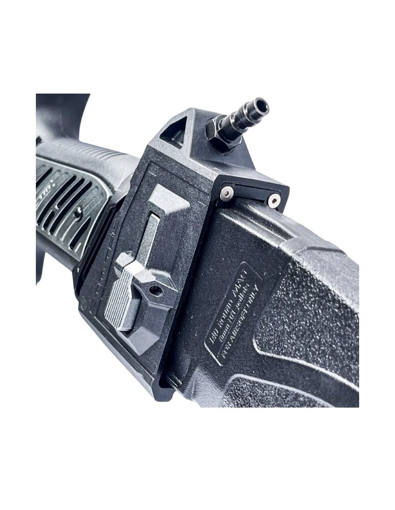 CTM Tactical HPA M4 Magazine Adapter for AAP-01, WE, TM G series Black / Silver