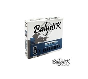 Balystik 12g Co2 Cartridges Box of 5