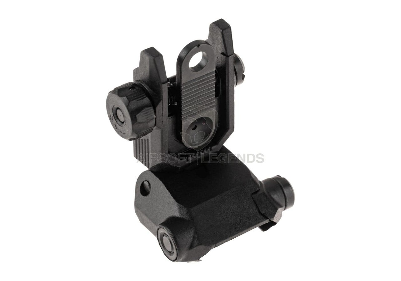 Pirate Arms Polymer Foldable Rear Sight Black