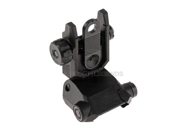Pirate Arms Polymer Foldable Rear Sight Black