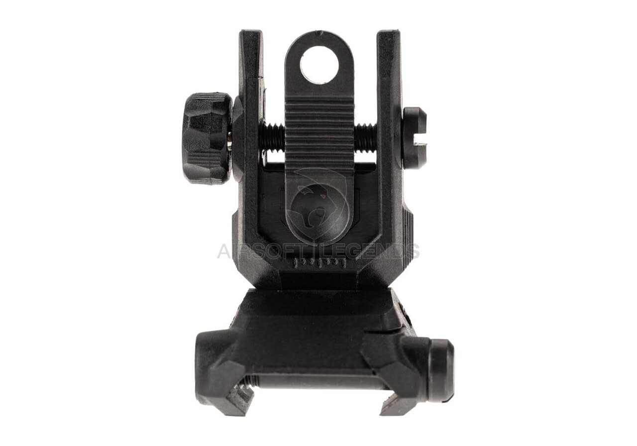 Pirate Arms Polymer Foldable Rear Sight Black
