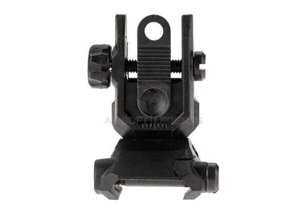 Pirate Arms Polymer Foldable Rear Sight Black