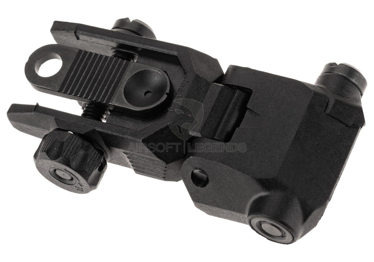 Pirate Arms Polymer Foldable Rear Sight Black