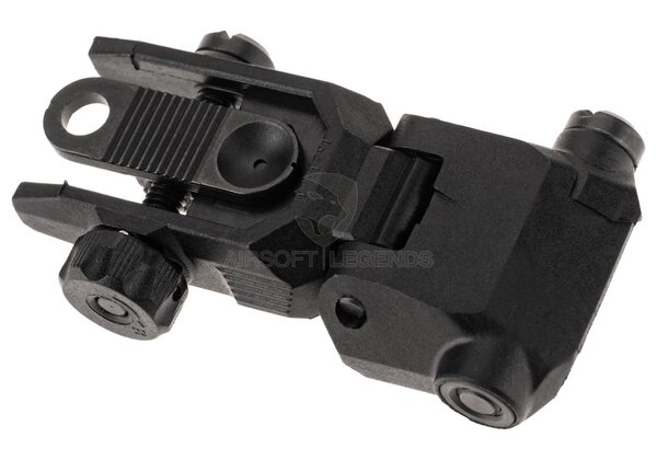 Pirate Arms Polymer Foldable Rear Sight Black