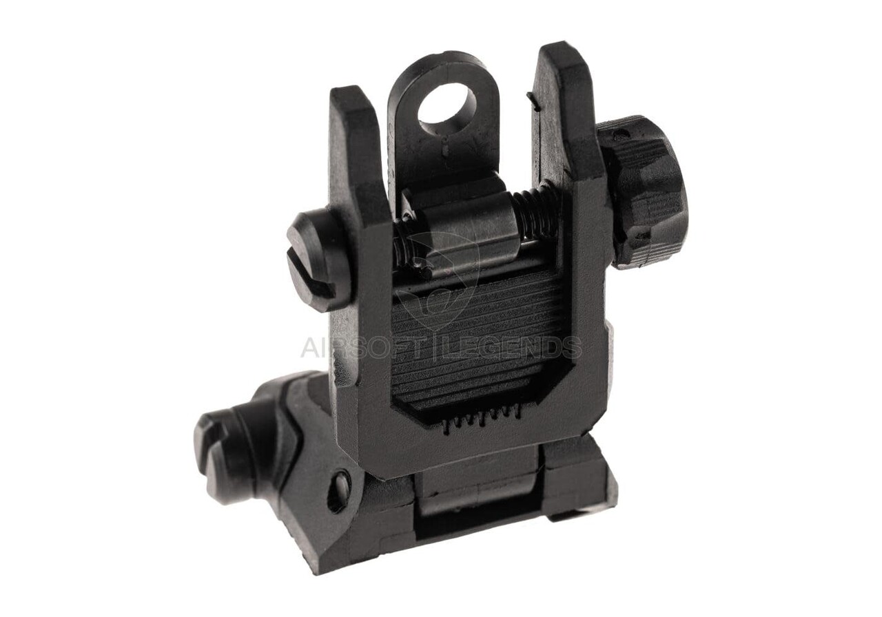 Pirate Arms Polymer Foldable Rear Sight Black