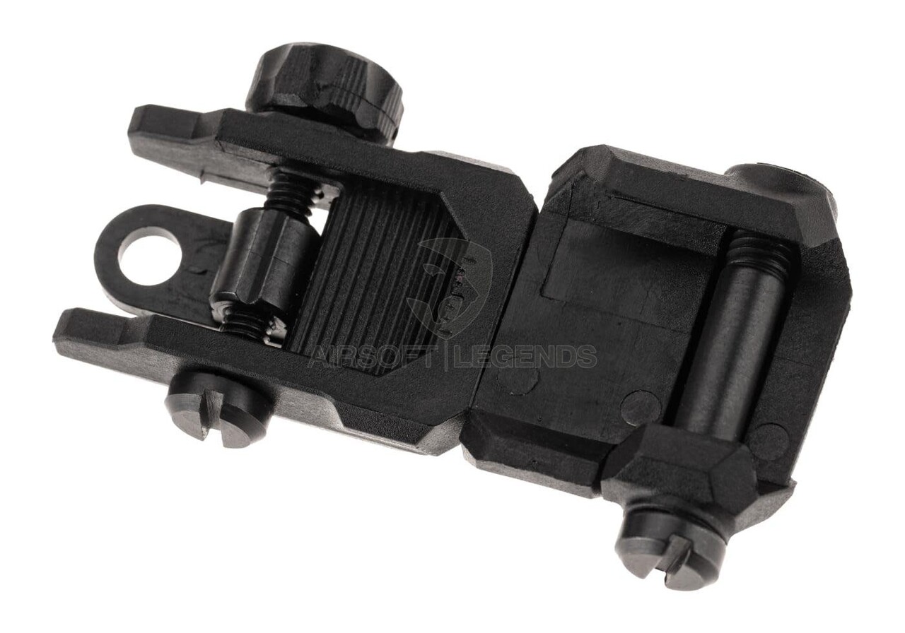 Pirate Arms Polymer Foldable Rear Sight Black