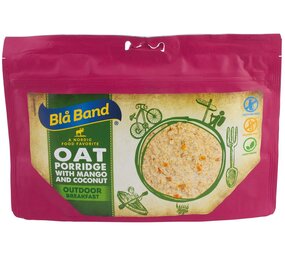BlaBand Outdoor Breakfast - Oatmeal with Mango and Coconut