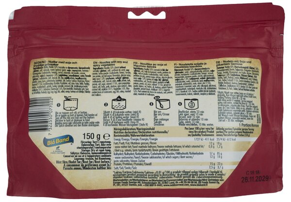 BlaBand Outdoor Meal - Noodles Thai Style